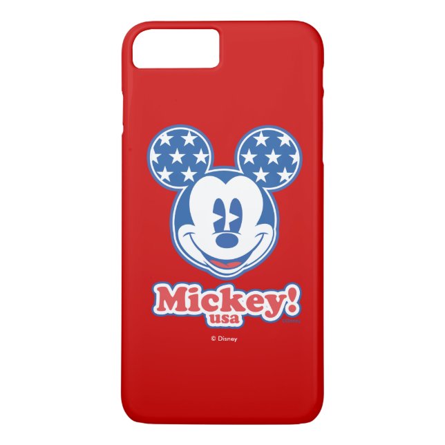 Holiday Mickey | Patriotic Stars Case-Mate iPhone Case (Back)