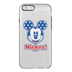 Holiday Mickey   Patriotic Stars Incipio Feather Shine iPhone 6 Case