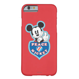 Holiday Mickey   Peace Love Barely There iPhone 6 Case