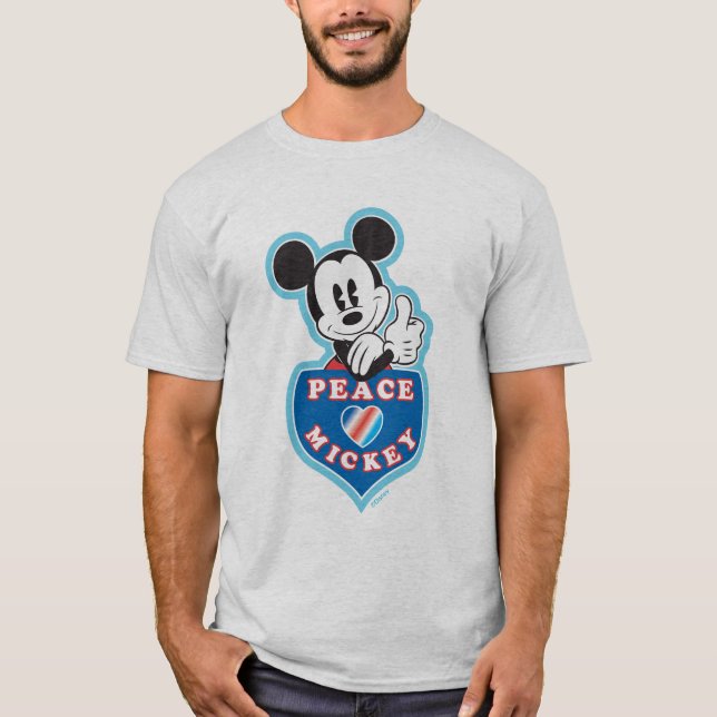 Holiday Mickey | Peace Love T-Shirt (Front)