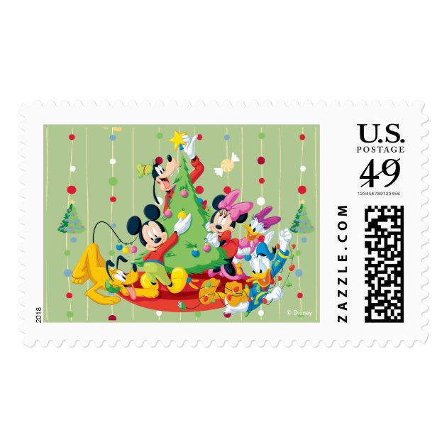 Holiday Mickey Postage