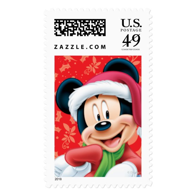 Holiday Mickey Postage