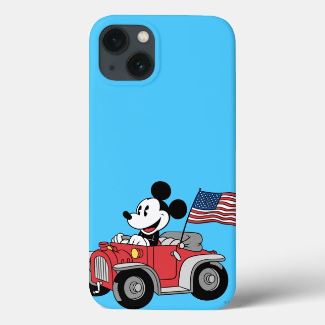 Holiday Mickey | Red Convertible Case-Mate iPhone Case (Back)