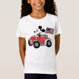 Holiday Mickey Red Convertible T-Shirt