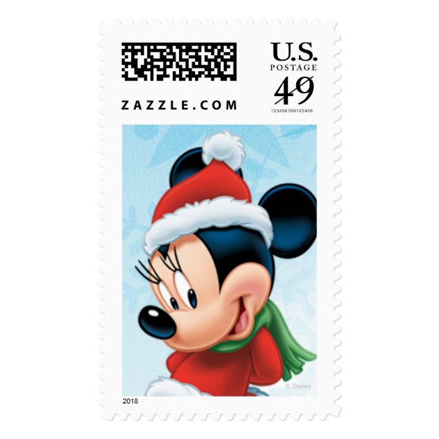 Holiday Minnie Postage