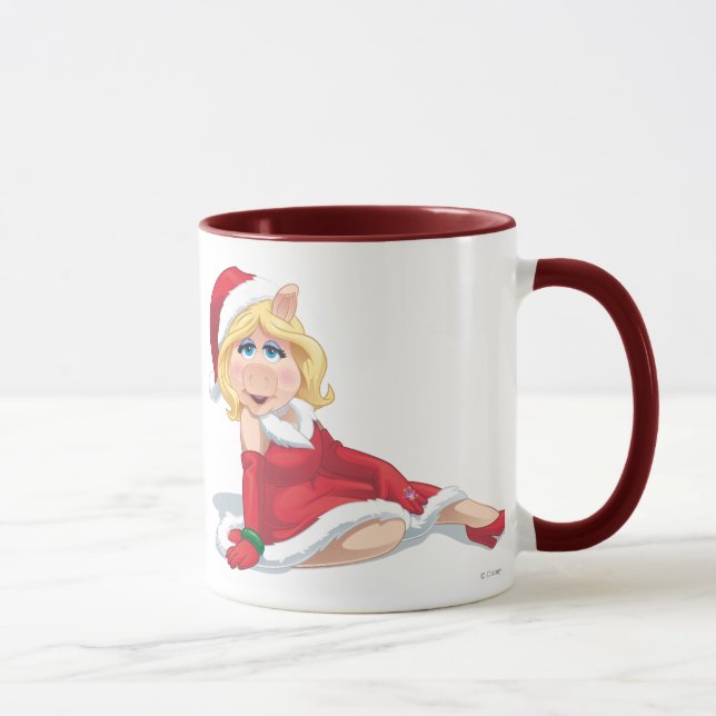 Holiday Miss Piggy 2 Mug (Right)