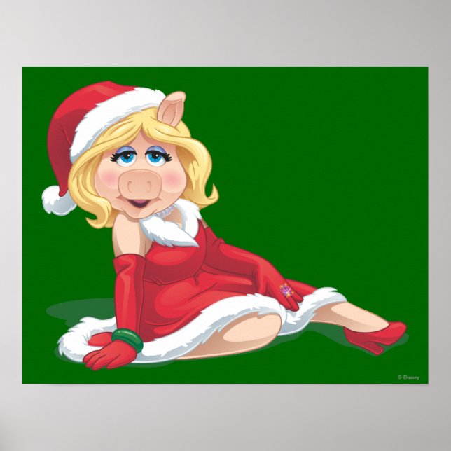 Holiday Miss Piggy 2 Poster (Front)