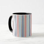 Holiday Modern Stripes Coffee Mug<br><div class="desc">You can find additional coordinating items in our "Hanukkah Gifts and a Menorah" collection.</div>