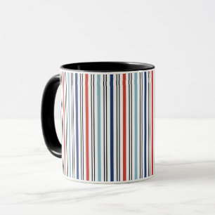 Holiday Modern Stripes Coffee Mug
