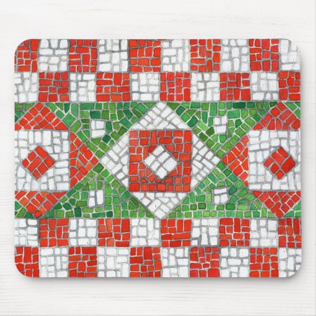 Holiday Mosaic Mouse Pad (Front)