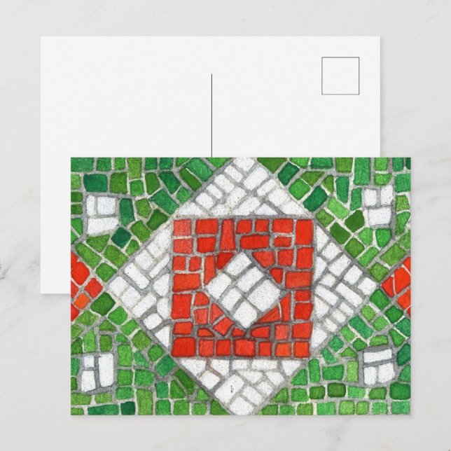 HOLIDAY MOSAIC Postcard (Front/Back)