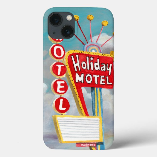 Holiday Motel Sign Case-Mate iPhone Case (Back)