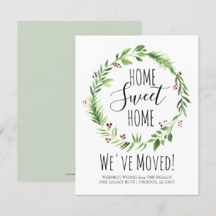 Holiday Moving and New Home Announcement