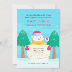 Holiday Moving Card