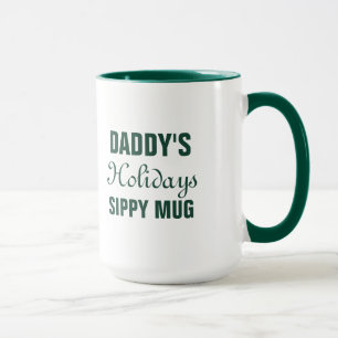 Holiday mug - customizable text