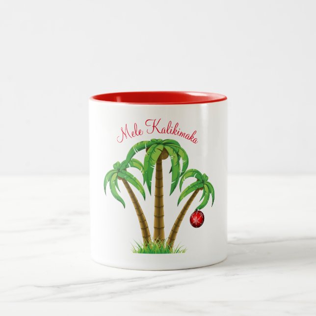 Holiday Mug Merry Christmas-Mele Kalikimaka      (Center)