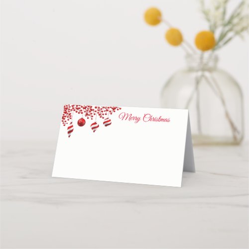 Holiday Name Place Card