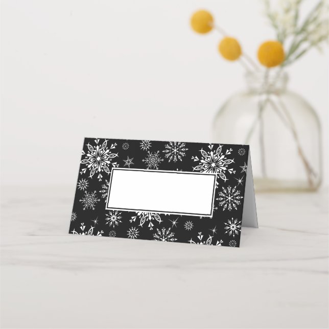 Holiday Name Place Cards (Front)