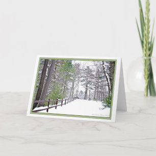 Holiday Nature: Live each Season: Walden Pond Card