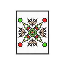 Holiday Nature Mandala