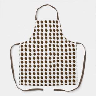 Holiday Nature Pinecone Pattern Apron