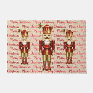 Holiday Nutcracker Doormat