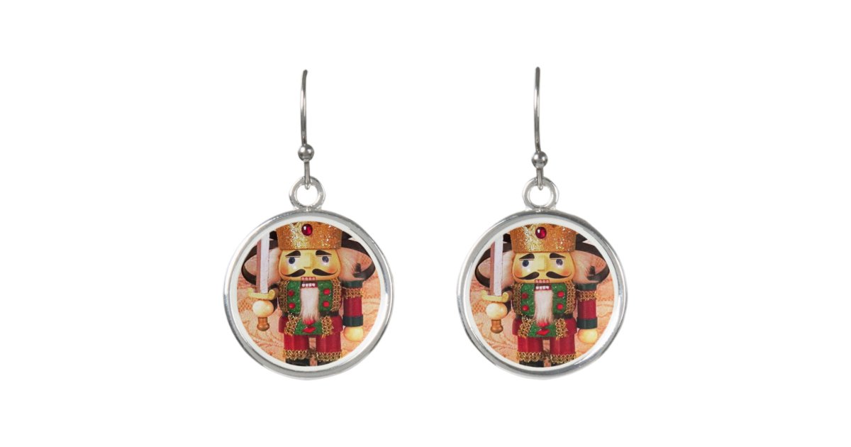 Holiday Nutcracker Earrings Zazzle