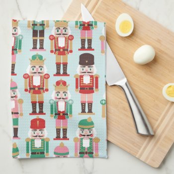 Holiday Nutcracker Hand Towel by thespottedowl at Zazzle