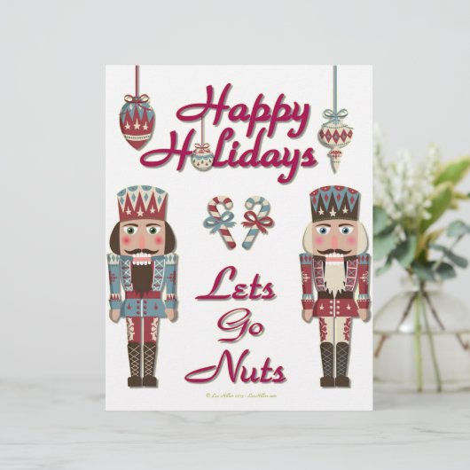 Holiday Nutcracker Lets Go Nuts (Standing Front)
