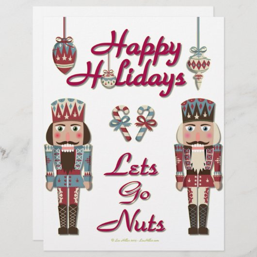 Holiday Nutcracker Lets Go Nuts (Front/Back)