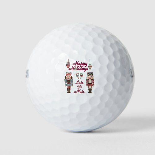 Holiday Nutcracker Lets Go Nuts Golf Balls