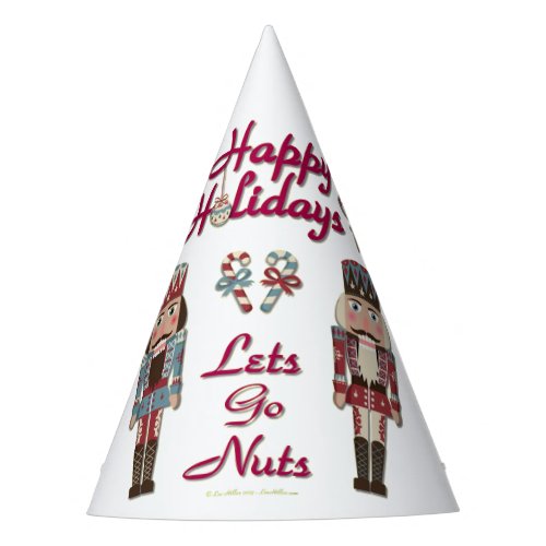 Holiday Nutcracker Lets Go Nuts Party Hat