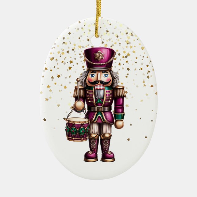 Holiday Nutcracker Ornament (Front)