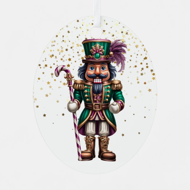 Holiday Nutcracker Ornament (Front)