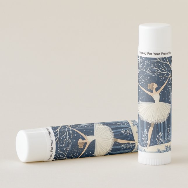 Holiday Nutcracker Snow Queen Lip Balm (Front)