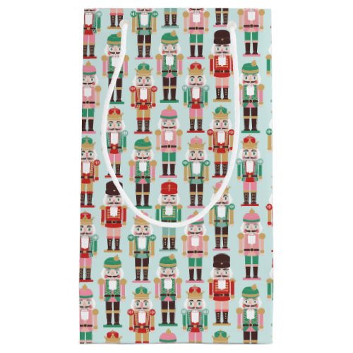 Holiday Nutcrackers Small Gift Bag