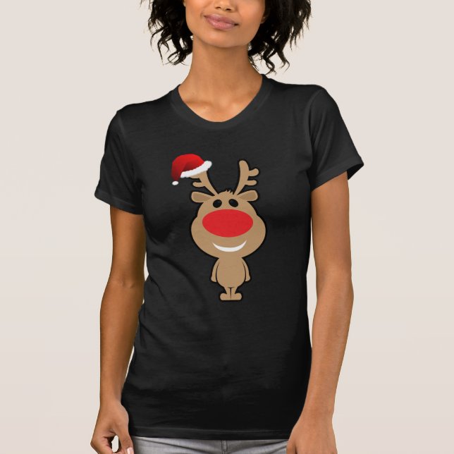 Holiday of funny Christmas santa T-Shirt (Front)