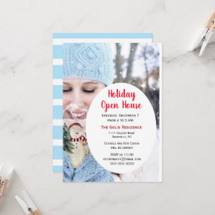 Holiday Open House / Christmas Party Invitation