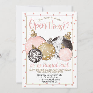 Holiday Open House Invitation