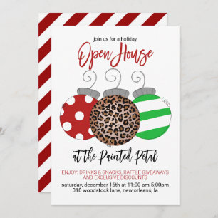 Holiday Open House Invitation