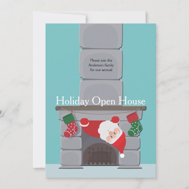 Holiday Open House Invitation (Front)