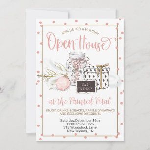 Holiday Open House Invitation