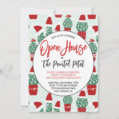 Holiday Open House Invitation