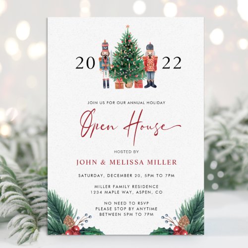 Holiday Open House Invitation