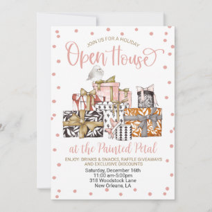 Holiday Open House Invitation