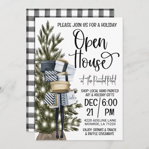 Holiday Open House Invitation