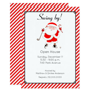 holiday open house invitations