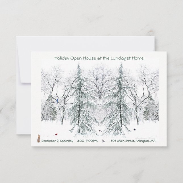 Holiday Open House: invitation (Front)