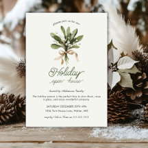 Holiday Open House Mistletoe Christmas Party