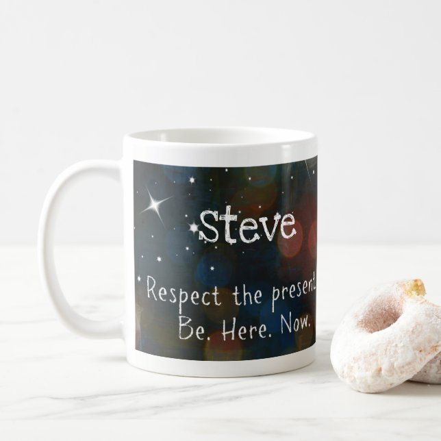 Holiday or Office Present - Customized Mug (With Donut)